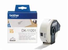 BROTHER DK-11201 Adresní štítky standart (400 ks) 29 mm x 90 mm
