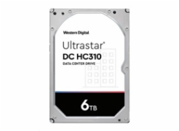BAZAR Western Digital Ultrastar® HDD 6TB (HUS726T6TAL5201) DC HC310 3.5in 26.1MM 256MB 7200RPM SAS 512E TCG P3