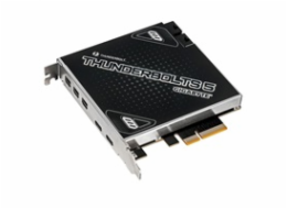 GIGABYTE rozšiřující karta Thunderbolts 5, PCIe 4.0x4, 3xMini-DP