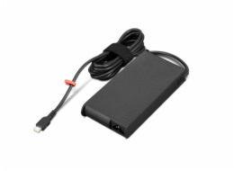 Lenovo ThinkPad Mobile Workstation Slim - Napájecí adaptér USB-C - GaN - AC 100-240 V - 180 Watt - Evropa - černá