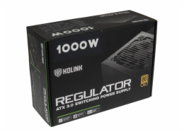 Kolink Regulator 80 PLUS Gold PSU, ATX 3.0, PCIe 5.0, modular - 1000 Watts
