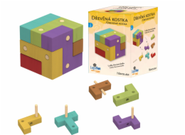 Hlavolam - IQ Dřevěná kostka