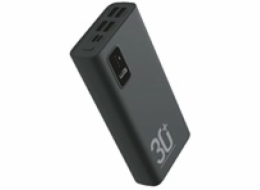 WG - Power Bank 30000 mAh, USB-C PD 20W, černá
