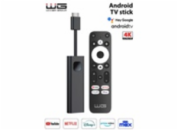 WG - WG Smart TV Stick 4K s Androidem, černá