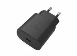 WG - Síťová nabíječka 1x USB-C, PD PPS 25W, černá