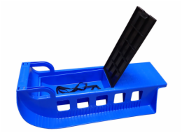 Dětské sáňky Kamzík plastové - modrý