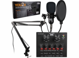 Bitmat DNA DNA YOU2B sada mikrofonní audio rozhraní stojan kabeláž