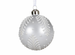 Vánoční hračka na stromeček, 10 cm, sklo