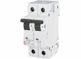 Jistič ETIMAT10, 2P, C, 10kA, 25 A