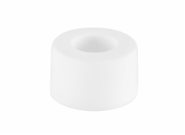 Zarážka dveří Haushalt, 2,5 cm, O 4 cm, guma, bílá