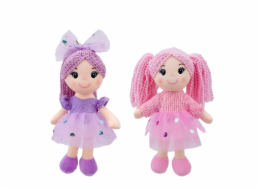 Plyšová hračka Lele Soft Panenka, různé barvy, 23 cm