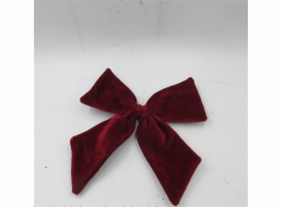 Dekorační stuha, Christmas Touch, 25 cm, vínová