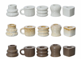 Porcelánový svícen, D 5 cm