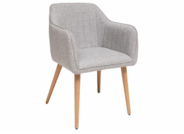 Křeslo Atmosphera, šedé, 60 cm x 57 cm x 83,5 cm