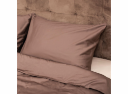 Ložní souprava Domoletti Solid HNĚDÁ, 140x200 cm