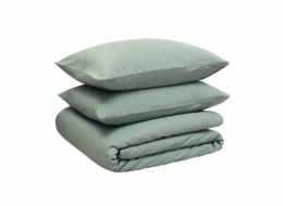 Ložní souprava Domoletti Solid VODNĚ ŠEDÁ 140x200cm