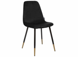 Jídelní židle Atmosphera Tyka, matná, černá, 44X51X85X5cm