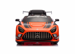 Dětské elektrické autíčko Mercedes AMG GT3, černo/oranžové