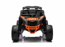 Dětské elektrické autíčko DK-CA003, černé/oranžové