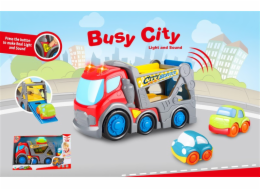 Autíčko Busy City DHTS10359J, červené