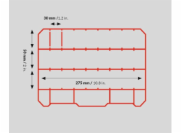 Kufřík na drobné předměty Qbrick 290 x 220 x 54 mm