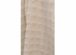 Deka Domoletti Mink Grid Blanket, měkká béžová, 150 x 200 cm