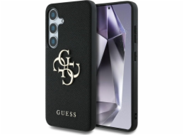 Guess Pouzdro Grained Big 4G Logo Small Classic Logo pro Samsung Galaxy S25 černé