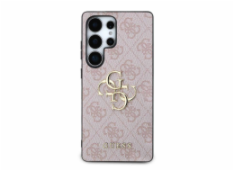 Guess Pouzdro Big 4G Logo Classic Logo pro Samsung Galaxy S25 Ultra růžové