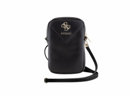 Guess kabelka GUWBZPGSTEGKčerná/černá Zip Triangle 4G