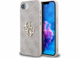 Guess Kryt 4G Big Logo pro iPhone 16e růžový
