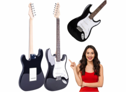 V-Tone Elektrická kytara EST 22 BK, velikost 4/4 stratocas.