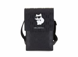 Karl Lager. Saffiano Monogram Wallet Bag