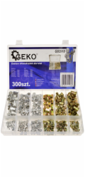 GEKO Hliníková nýtová matice + ocel 300 ks GEKO