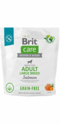Dry food for adult dogs large breeds - BRIT Care Grain-free Adult Salmon- 1 kg