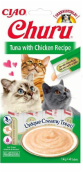 Churu Cat Purée Tuna with Chicken 4x14g
