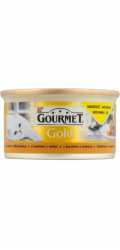GOURMET GOLD - Slaný dort s kuřecím masem a mrkví 85g