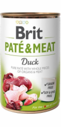 BRIT Paté & Meat with Duck - mokré krmivo pro psy - 800 g