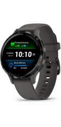 Garmin Venu 3S, Slate/Gray, Silicone band