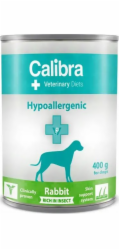 CALIBRA VD Dog Hypoallergenic Rabit&Insect - vlhké krmivo pro psy - 400g