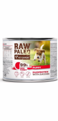 VETEXPERT Raw Paleo Duoprotein Beef & Rabbit Puppy - vlhké krmivo pro psy - 200g