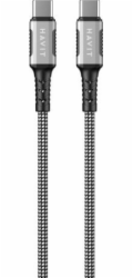 Havit CB6297 - Magnetický kabel USB typ C na USB typ C, 1 m (černý)