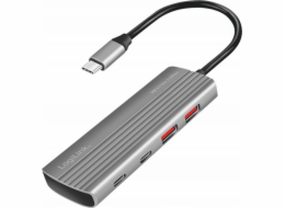 LogiLink USB 3.2 Gen2 hub, 2xUSB A, 2x USB-C, PD, 100W