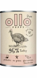 OLLO Puppy Pure Krůtí - mokré krmivo pro psy - 400 g