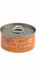 FISH4CATS Tuna fillet with squid - mokré krmivo pro kočky - 70g