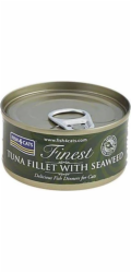 FISH4CATS Tuna fillet with seaweed - mokré krmivo pro kočky - 70g