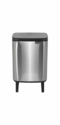 Brabantia BO Trash Bin HI 7 l Matte Steel Fingerprint Proof