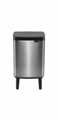 Brabantia BO Mülleimer HI 4 l Matt Steel Fingerprint Proof