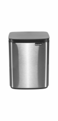 Brabantia BO Mülleimer 7 Liter Matt Steel Fingerprint Proof