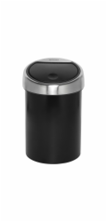 Brabantia Touch Bin 3 Liter Matt Black