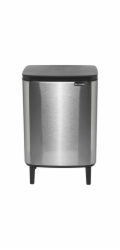Brabantia BO Trash Bin HI 12 l  Matte Steel Fingerprint Proof